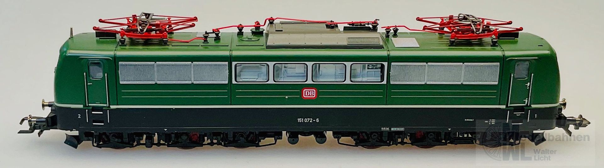 Roco 63639 - Roco - E-Lok BR 151 072-6 DB Ep.IV grün H0/GL